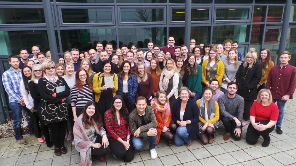 Sponge group photo LPI Award